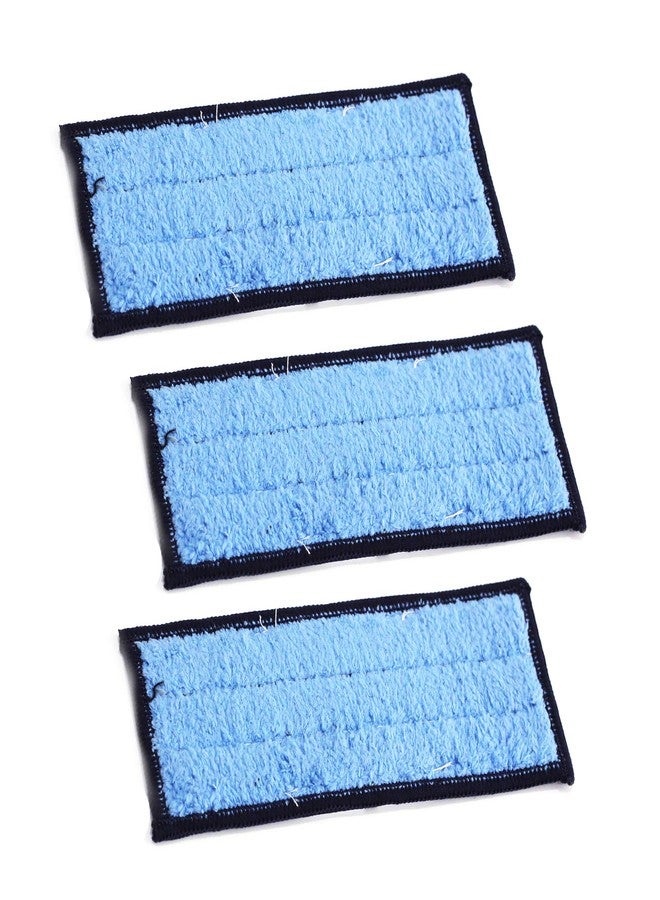 MaximalPower Replacement Washable & Reusable Wet Mopping Pad Compatible with iRobot Braava Jet 240, 241, 244, 245, 250 Robot Mops, Blue, 3-Pack - Image 2
